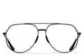 Tangle Free Aviator Hex Rx - Black