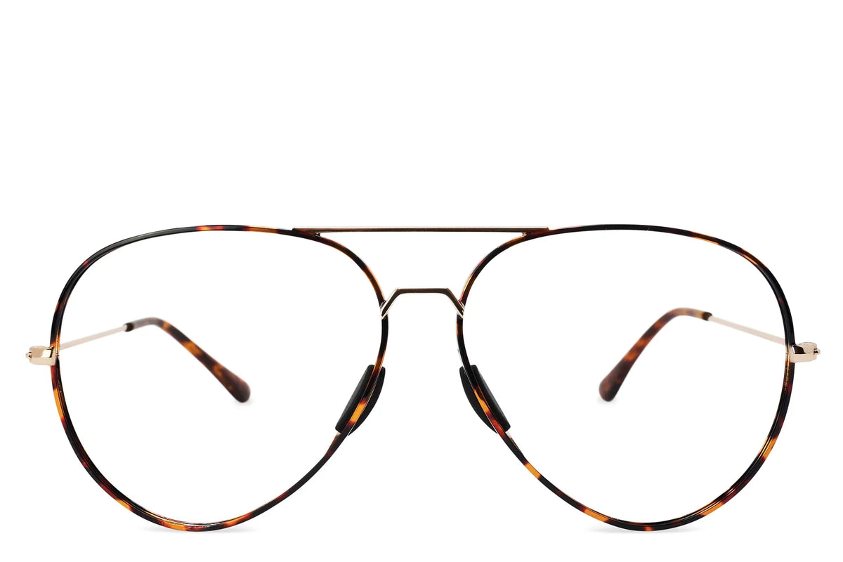 Tangle Free Aviator M/L Rx - Tortoise