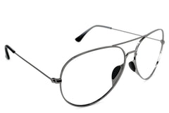 Tangle Free Aviator Small Rx - Gunmetal